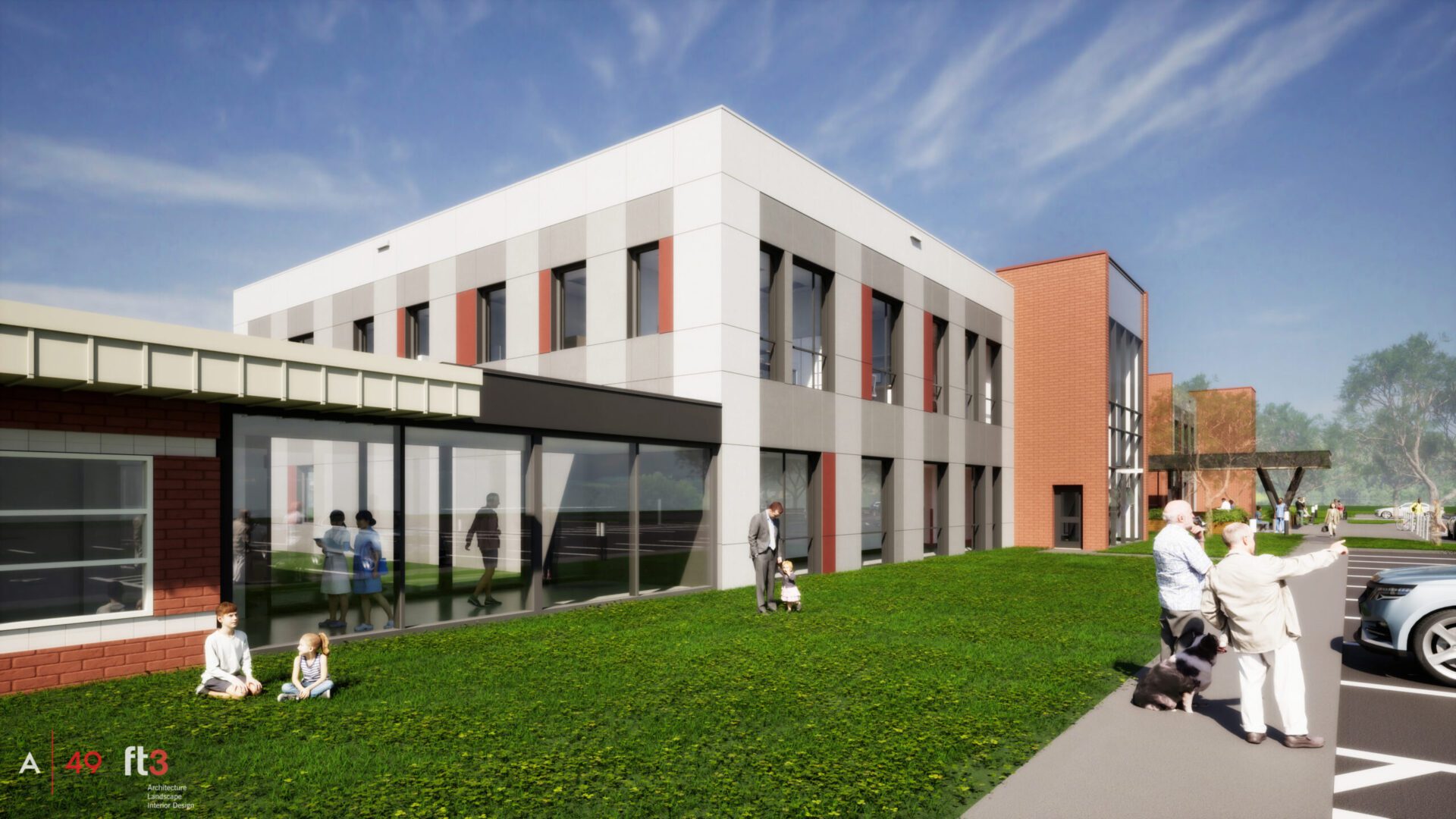 Building Link from the current hospital to the CSB