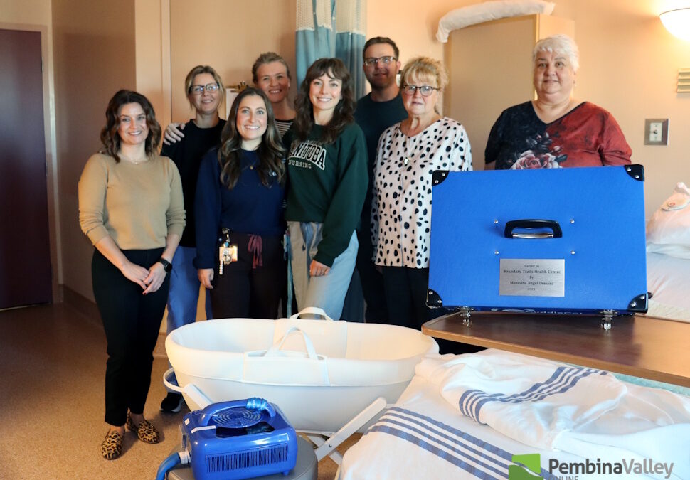 BTHC Foundation Connects with Manitoba Angel Dresses